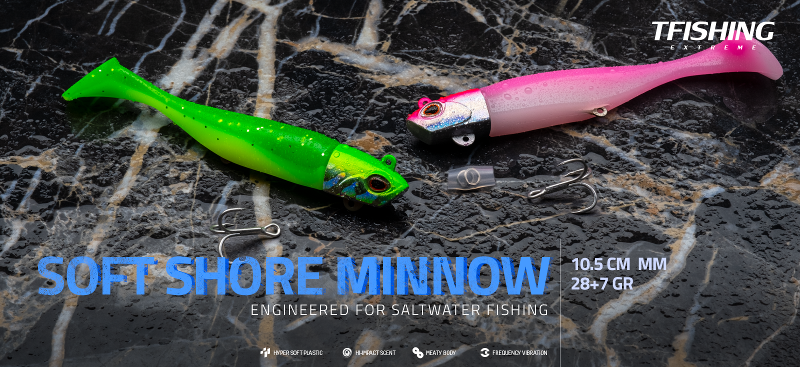 T-Fishing Extreme soft shore minnow